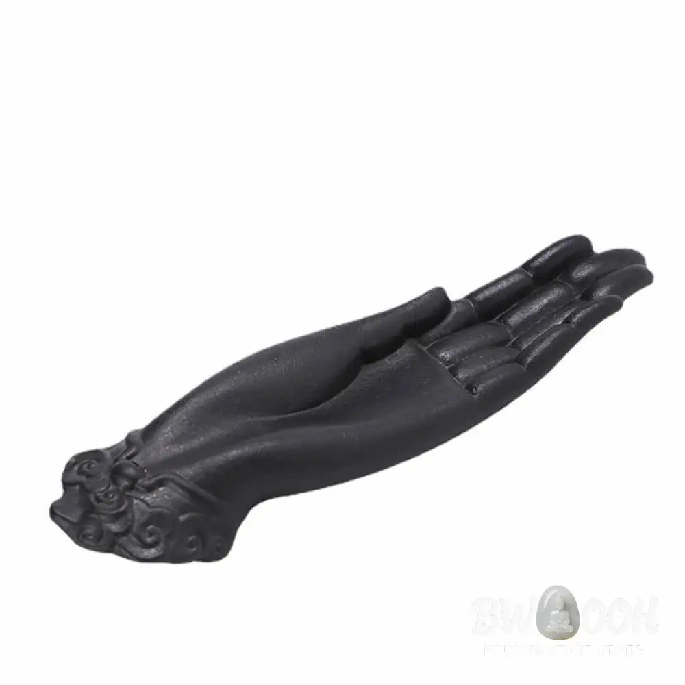 BWOOOH Buddha Hand Ceramic Auspicious Clouds Blessing Incense Burner - Buddha Hand - Incense Burner