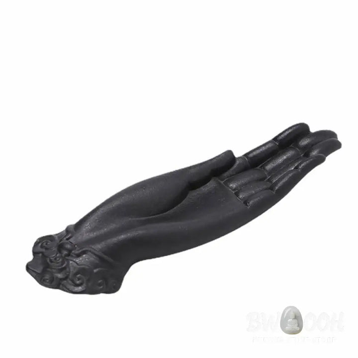 BWOOOH Buddha Hand Ceramic Auspicious Clouds Blessing Incense Burner - Buddha Hand - Incense Burner