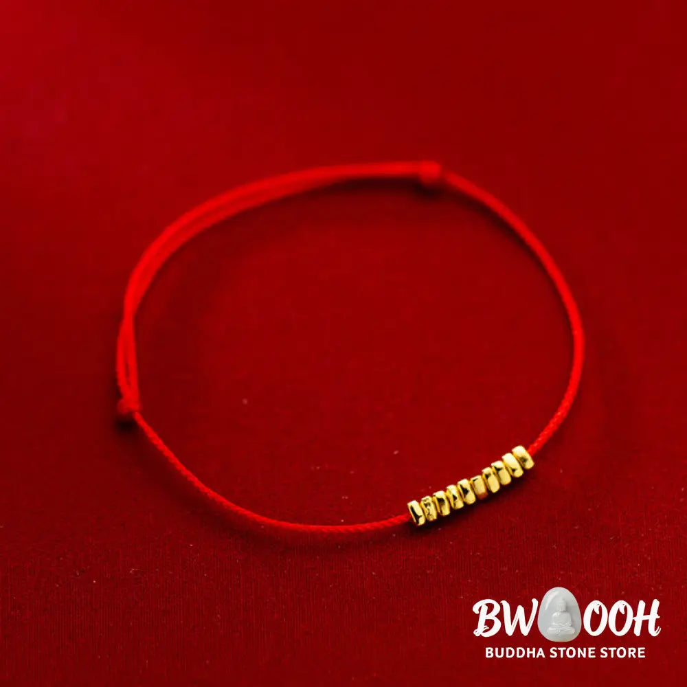 Buddha Stones Handmade 925 Sterling Silver Small Pieces Protection Braided Ultra-Thin Rope Bracelet - BWOOOH - Bracelet