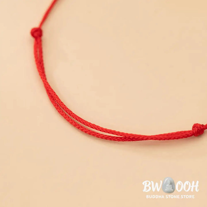 Buddha Stones Handmade 925 Sterling Silver Small Pieces Protection Braided Ultra-Thin Rope Bracelet - BWOOOH - Bracelet