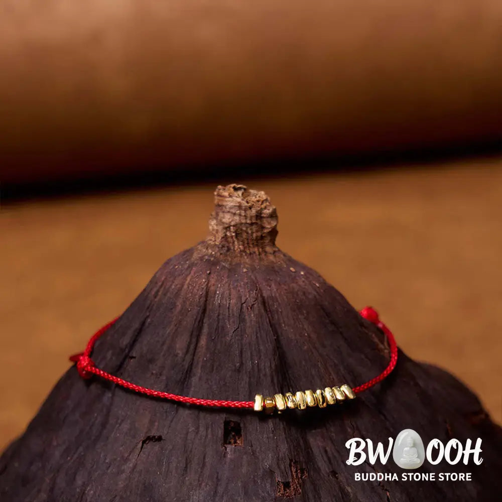 Buddha Stones Handmade 925 Sterling Silver Small Pieces Protection Braided Ultra-Thin Rope Bracelet - BWOOOH - Bracelet