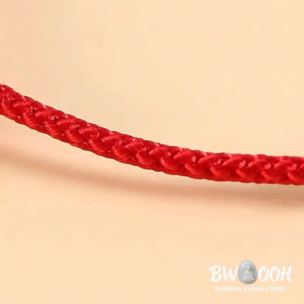 Buddha Stones Handmade 999 Sterling Silver Year of the Dragon Cute Chinese Zodiac Luck Braided Bracelet (Extra 35% Off