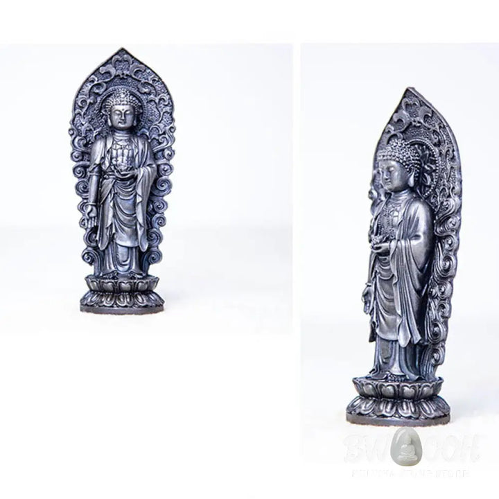 BWOOOH resin Kwan Yin statue - Handmade Amitabha Guanyin Avalokite