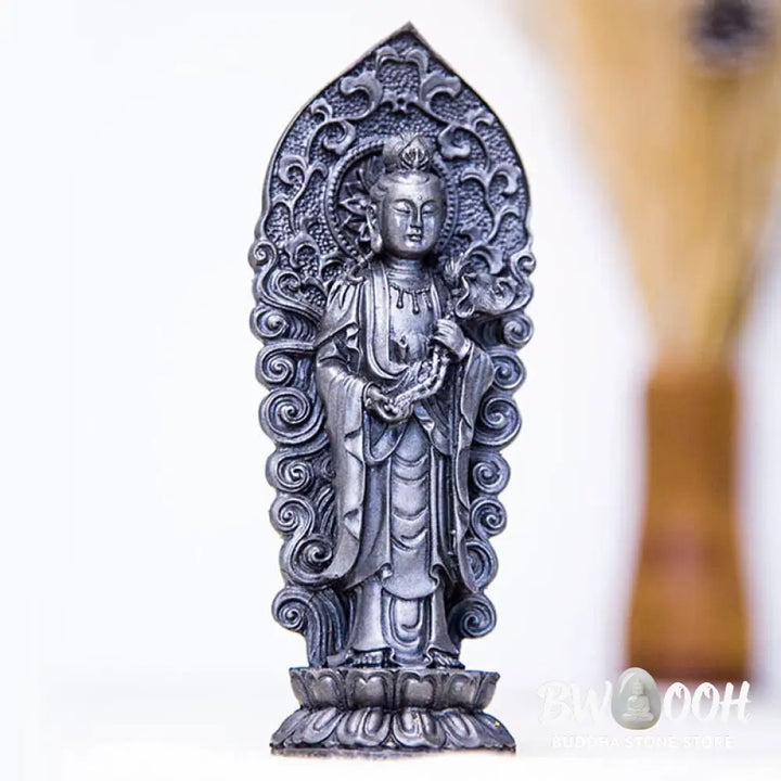 BWOOOH resin Kwan Yin statue - Handmade Amitabha Guanyin Avalokite