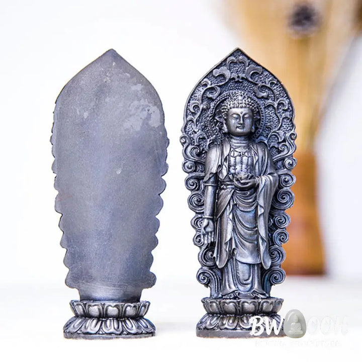 BWOOOH resin Kwan Yin statue - Handmade Amitabha Guanyin Avalokite