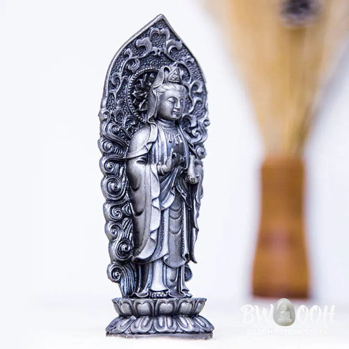 BWOOOH resin Kwan Yin statue - Handmade Amitabha Guanyin Avalokite
