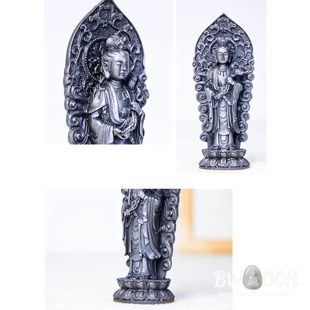 BWOOOH resin Kwan Yin statue - Handmade Amitabha Guanyin Avalokite