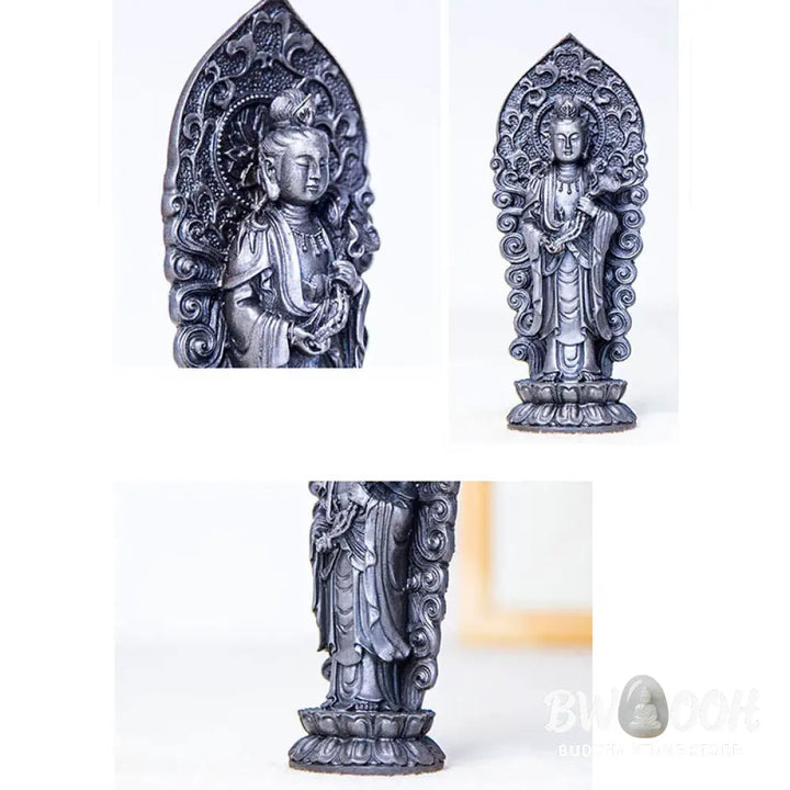 BWOOOH resin Kwan Yin statue - Handmade Amitabha Guanyin Avalokite