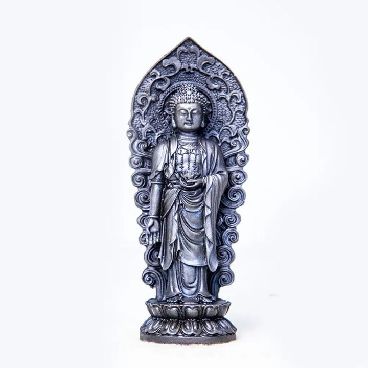 BWOOOH resin Kwan Yin statue - Handmade Amitabha Guanyin Avalokite