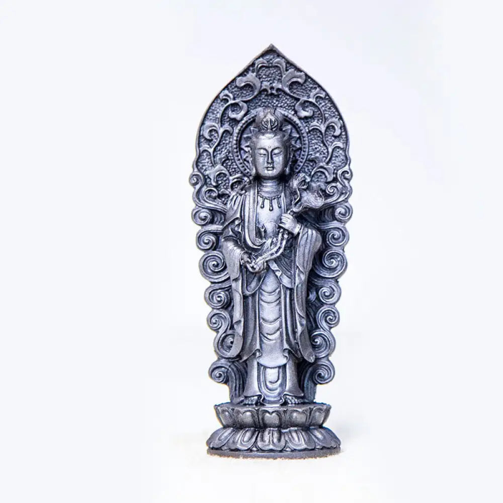 BWOOOH resin Kwan Yin statue - Handmade Amitabha Guanyin Avalokite