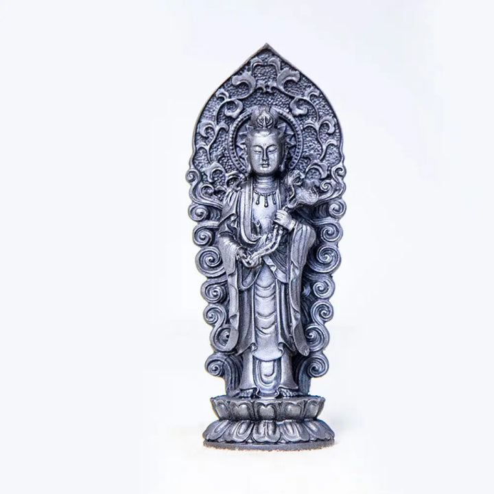 BWOOOH resin Kwan Yin statue - Handmade Amitabha Guanyin Avalokite