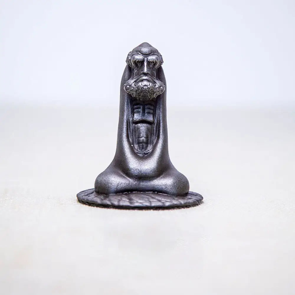 BWOOOH resin Buddha statue - Handmade Bodhidharma Iron Powder Ru