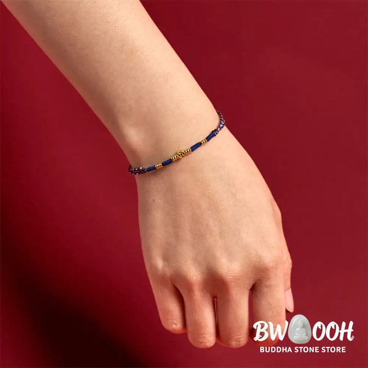 Buddha Stones Handmade Braided Red String Copper Coins Luck Bracelet - Bracelet