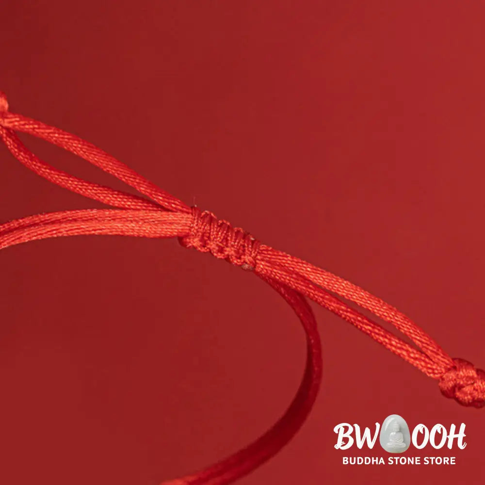 Buddha Stones Handmade Braided Red String Happy Knot Flat Knot Colorful Rope Bracelet - Bracelet
