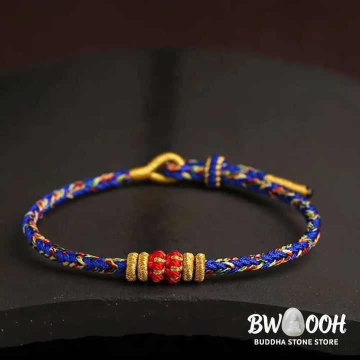 BWOOOH Handmade Colorful Rope King Kong Knot Braided Luck Bracelet | spiritual healing bracelet