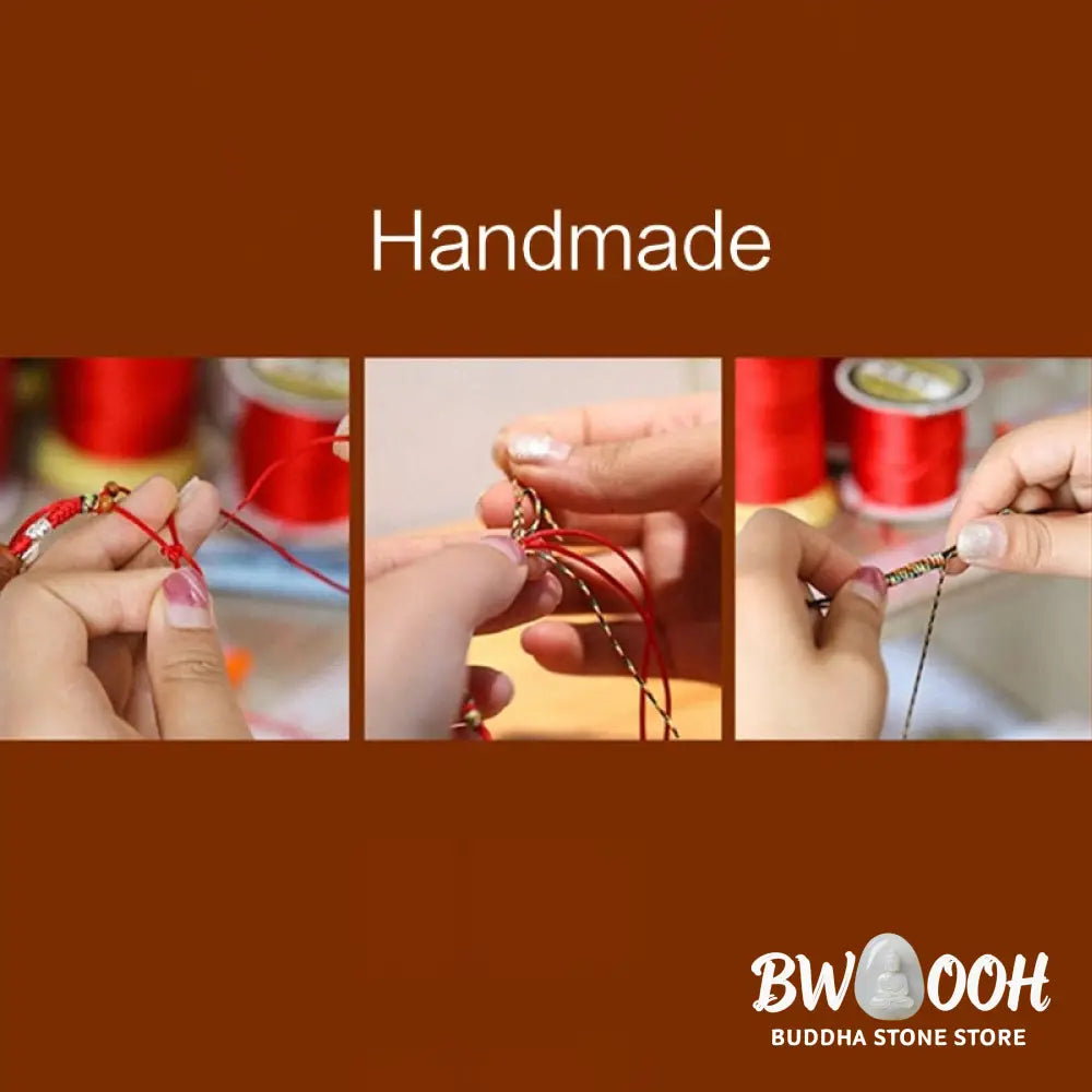 BWOOOH Handmade Colorful Rope King Kong Knot Braided Luck Bracelet | spiritual healing bracelet