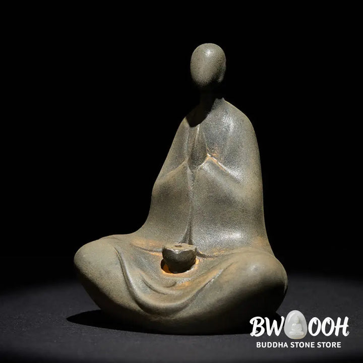 BWOOOH resin Buddha statue - Handmade Formless Buddha Iron Powde