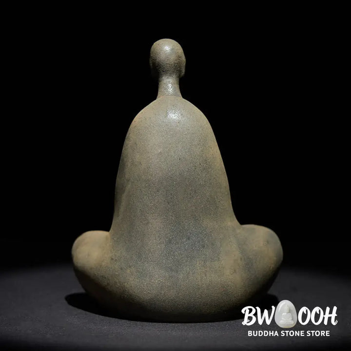BWOOOH resin Buddha statue - Handmade Formless Buddha Iron Powde