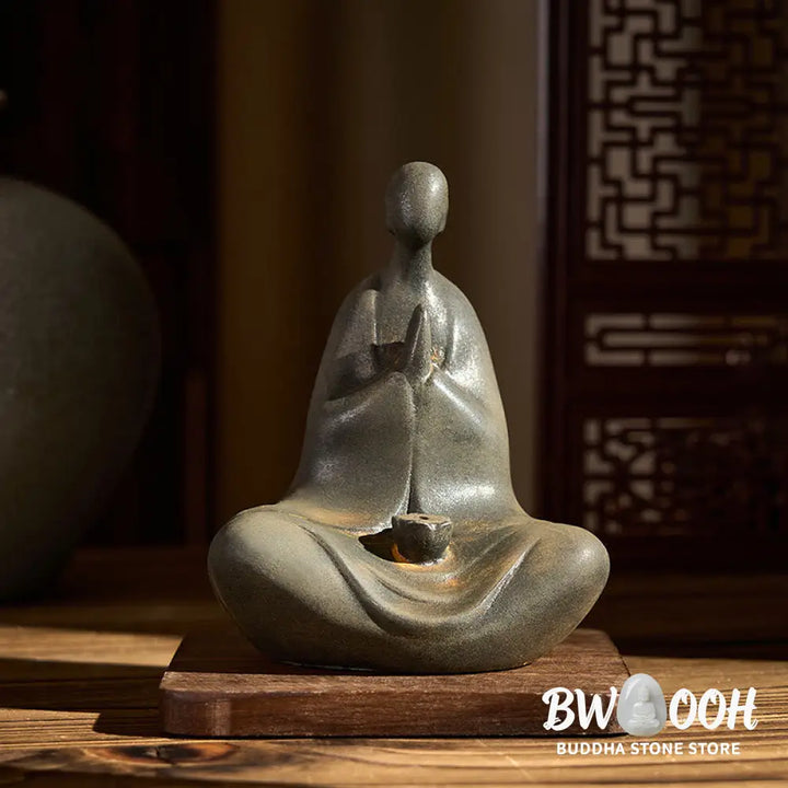 BWOOOH resin Buddha statue - Handmade Formless Buddha Iron Powde