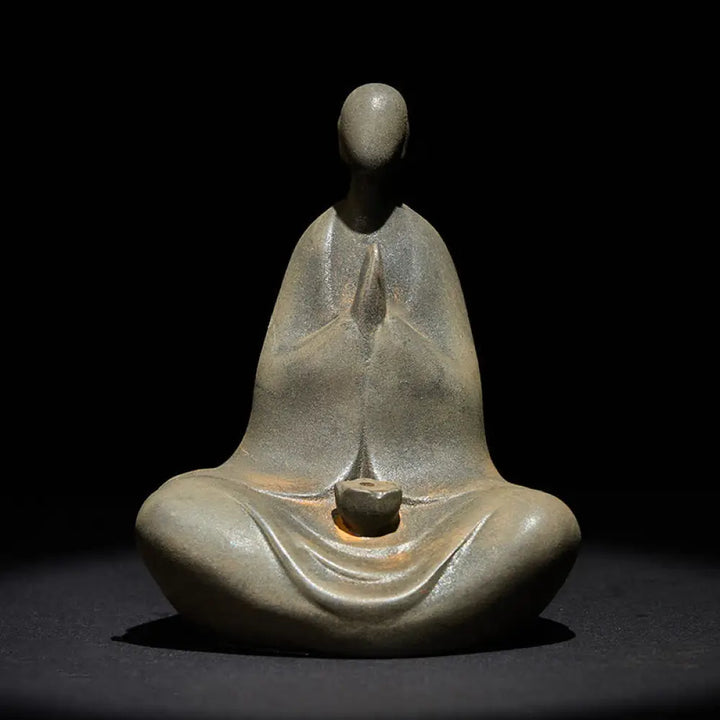 BWOOOH resin Buddha statue - Handmade Formless Buddha Iron Powde