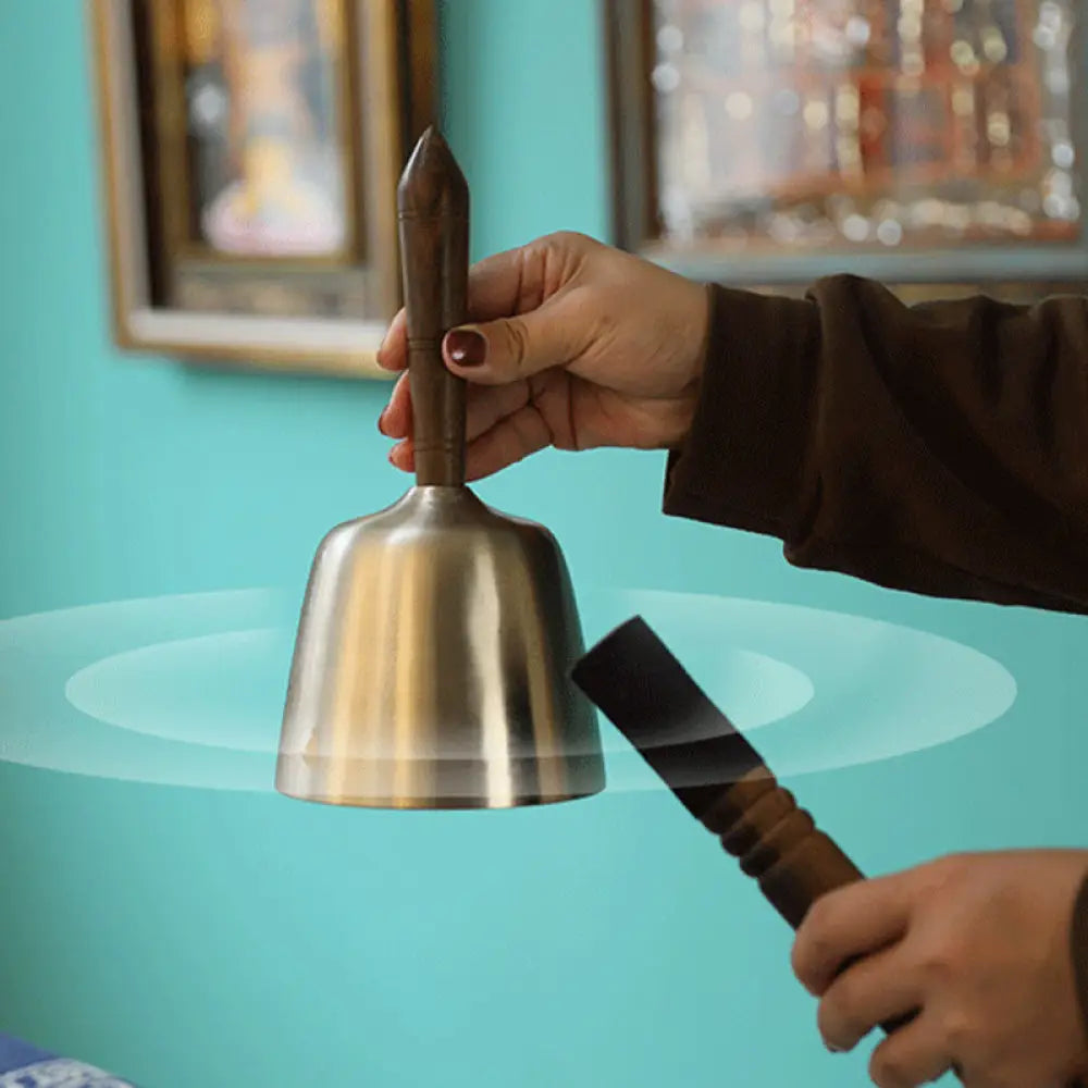 BWOOOH Tibetan singing bowl for meditation - Handmade Hand-held Awakening S