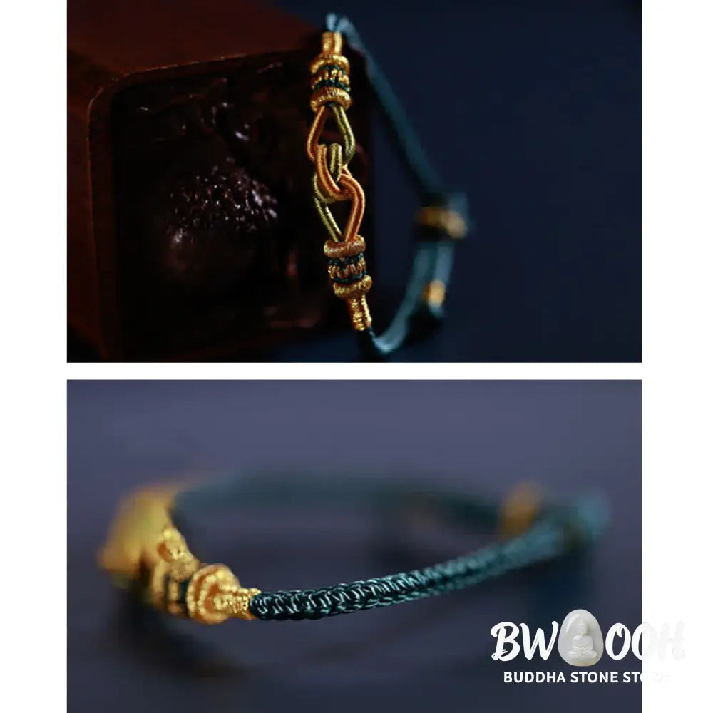 BWOOOH Handmade Knotting Faith Strength Braid String Bracelet | spiritual healing bracelet