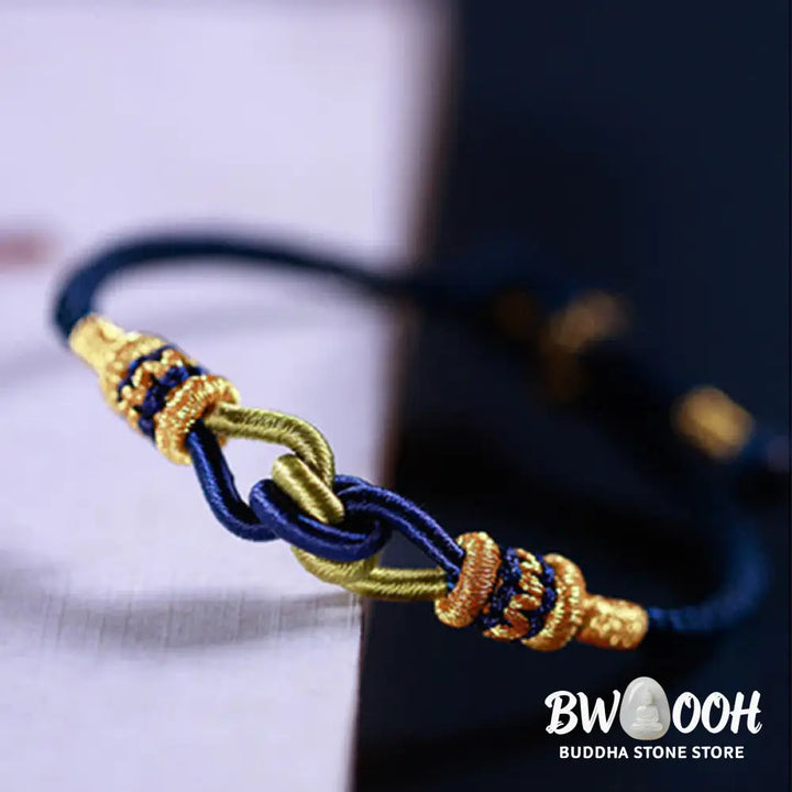 BWOOOH Handmade Knotting Faith Strength Braid String Bracelet | spiritual healing bracelet