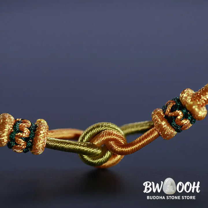 BWOOOH Handmade Knotting Faith Strength Braid String Bracelet | spiritual healing bracelet