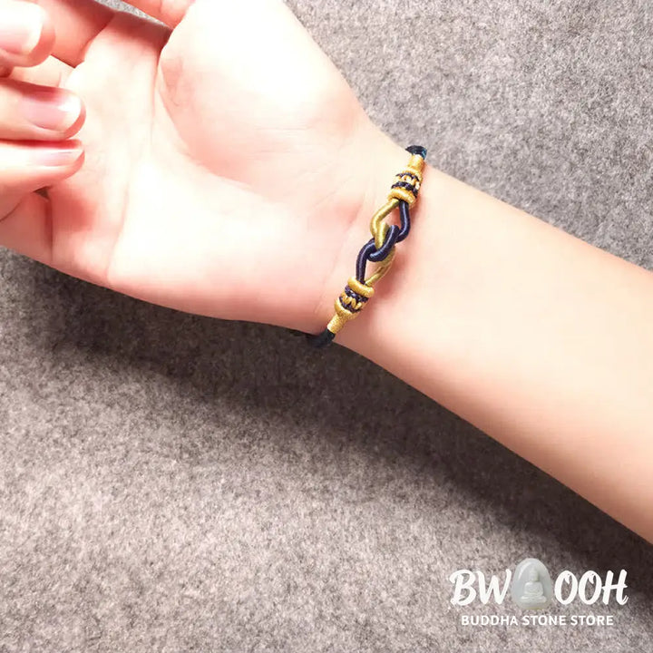 BWOOOH Handmade Knotting Faith Strength Braid String Bracelet | spiritual healing bracelet