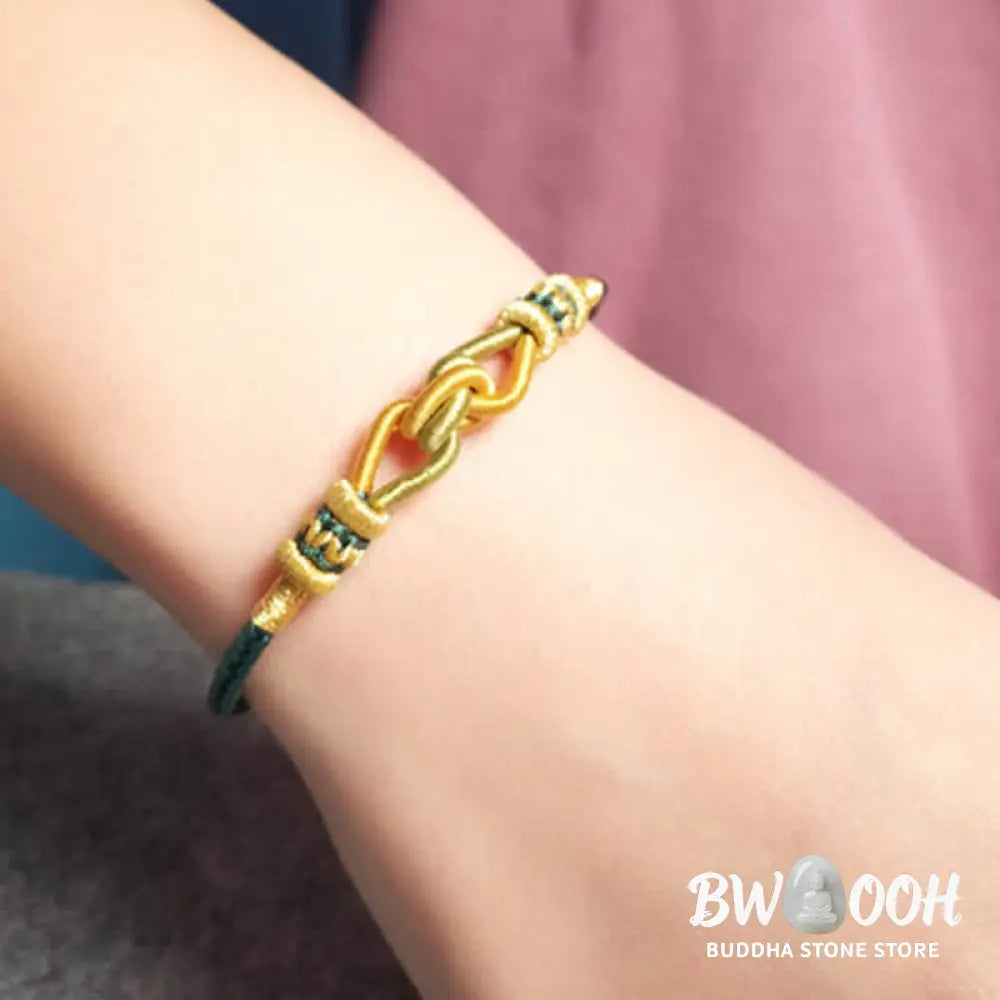 BWOOOH Handmade Knotting Faith Strength Braid String Bracelet | spiritual healing bracelet