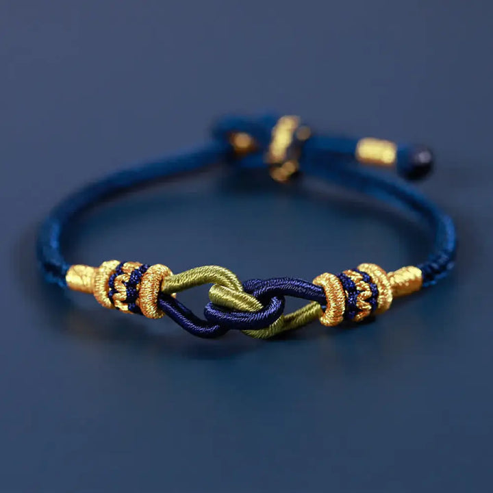 BWOOOH Handmade Knotting Faith Strength Braid String Bracelet | spiritual healing bracelet