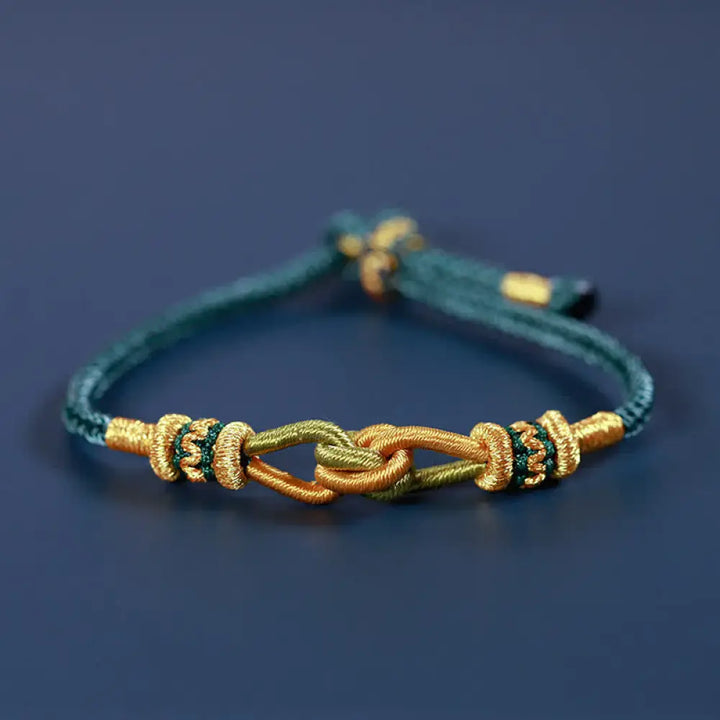 BWOOOH Handmade Knotting Faith Strength Braid String Bracelet | spiritual healing bracelet