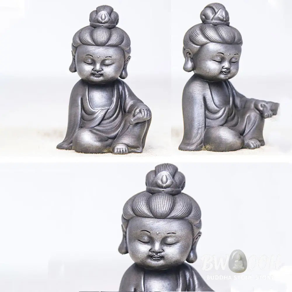 BWOOOH resin Kwan Yin statue - Handmade Ksitigarbha Kwan Yin Guany