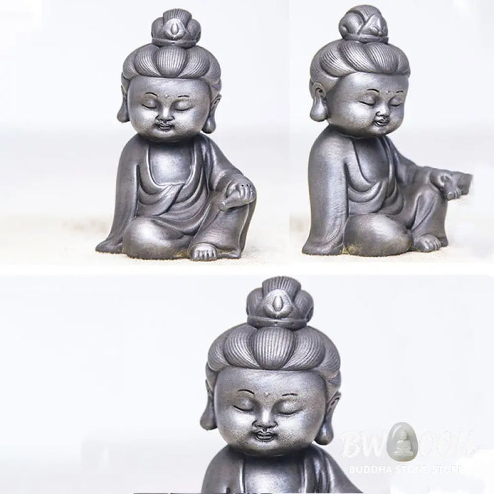 BWOOOH resin Kwan Yin statue - Handmade Ksitigarbha Kwan Yin Guany