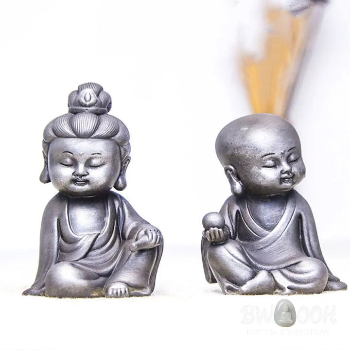 BWOOOH resin Kwan Yin statue - Handmade Ksitigarbha Kwan Yin Guany