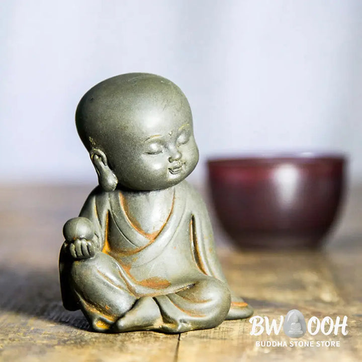 BWOOOH resin Kwan Yin statue - Handmade Ksitigarbha Kwan Yin Guany