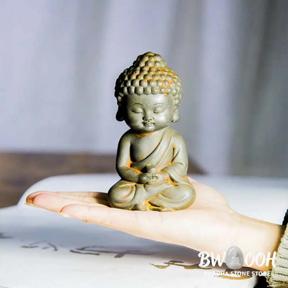 BWOOOH resin Kwan Yin statue - Handmade Ksitigarbha Kwan Yin Guany