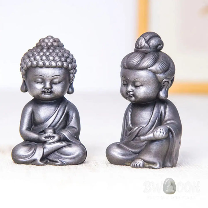 BWOOOH resin Kwan Yin statue - Handmade Ksitigarbha Kwan Yin Guany