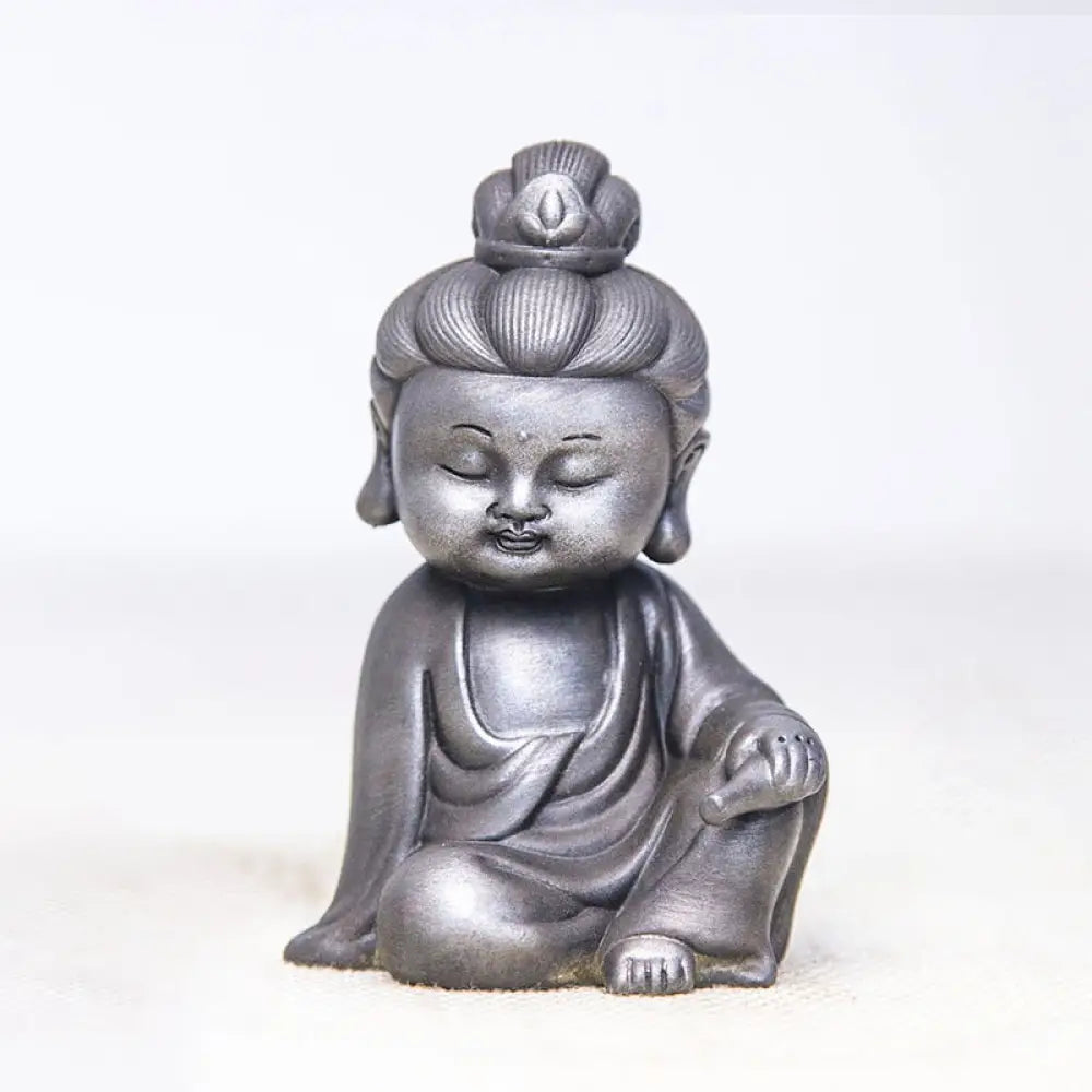 BWOOOH resin Kwan Yin statue - Handmade Ksitigarbha Kwan Yin Guany