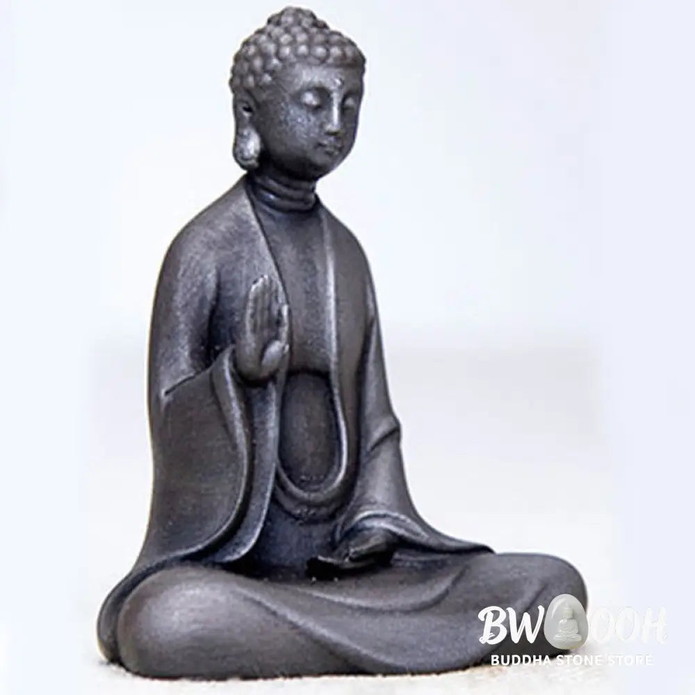 BWOOOH resin Buddha statue - Handmade Meditation Sakyamuni Buddh