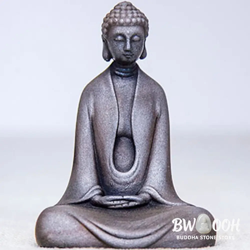 BWOOOH resin Buddha statue - Handmade Meditation Sakyamuni Buddh