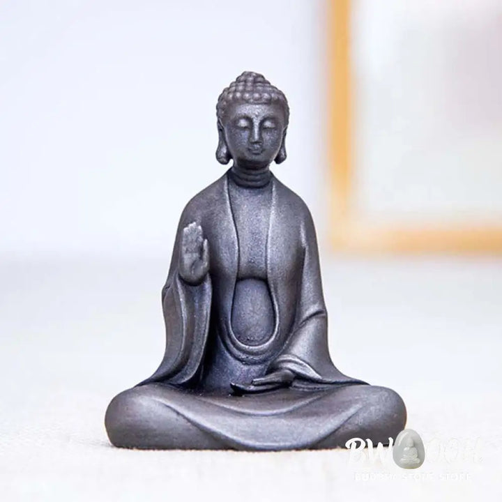 BWOOOH resin Buddha statue - Handmade Meditation Sakyamuni Buddh