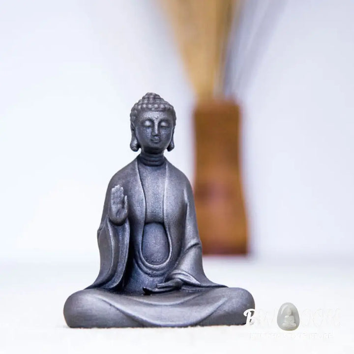 BWOOOH resin Buddha statue - Handmade Meditation Sakyamuni Buddh