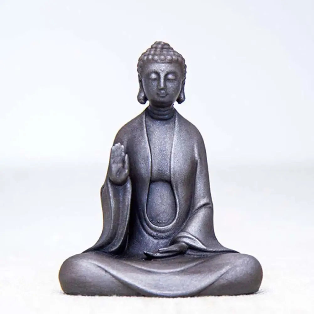 BWOOOH resin Buddha statue - Handmade Meditation Sakyamuni Buddh