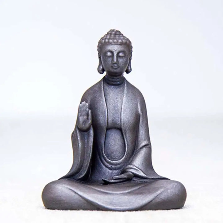 BWOOOH resin Buddha statue - Handmade Meditation Sakyamuni Buddh