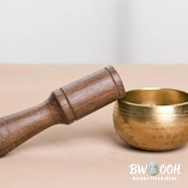 BWOOOH Tibetan singing bowl for meditation - Handmade Mini Small Singing Bo