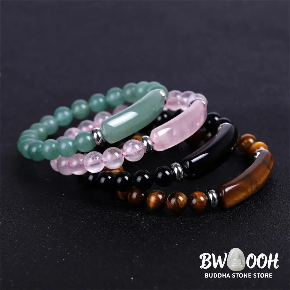 Buddha Stones Handmade Natural Gemstone Healing Bracelet - BWOOOH - Bracelet