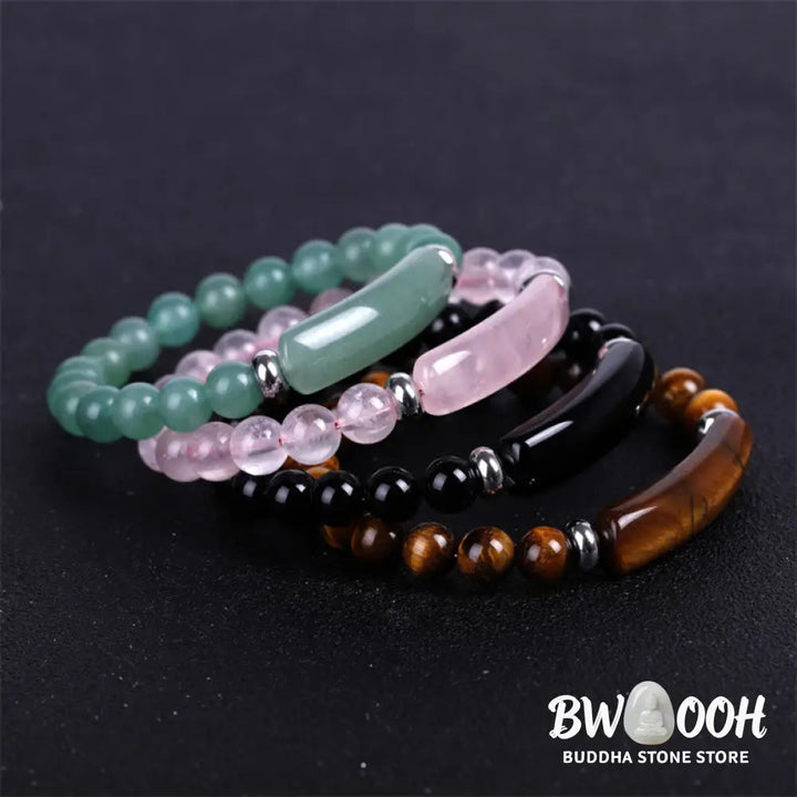 Buddha Stones Handmade Natural Gemstone Healing Bracelet - BWOOOH - Bracelet