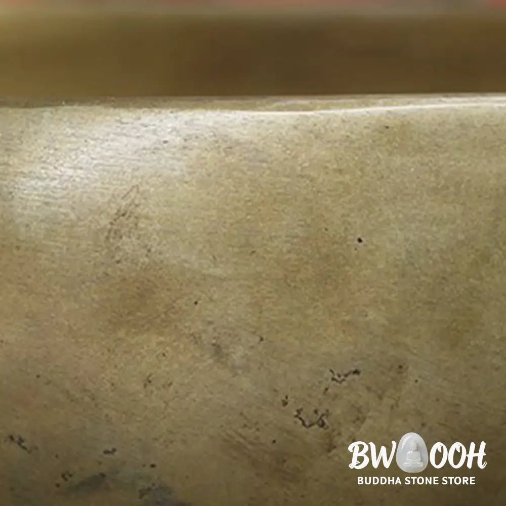 BWOOOH Tibetan singing bowl for meditation - Handmade Nepal Golden Singing 