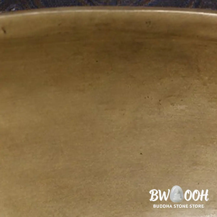 BWOOOH Tibetan singing bowl for meditation - Handmade Nepal Golden Singing 